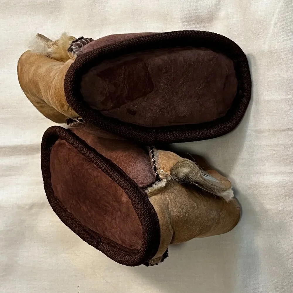 NWOT - baby football slippers-Bulrushes